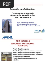 Esquadrias NBR 15575-4 AFEAL Enga Fabiola Beltrame