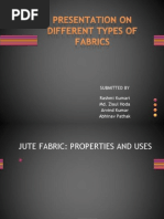 Presentation On Different Types of Fabrics