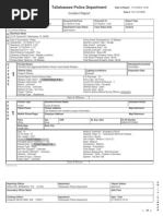 TPD incident report in Dan Markel death