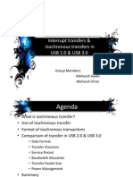 Isochronous and Interrupt Transfers in Usb3 and Usb2