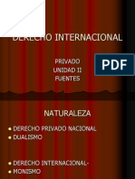 Derecho Internacional Fuentes