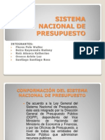 Presupuesto Nacional