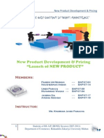 New Product Development Report