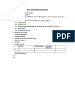 Ruta de Investigación