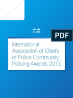 Cisco Chiefs of Police Awards 2013