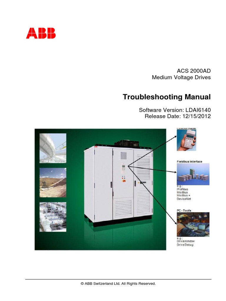 ACS 2000AD APPL SW Troubleshooting Manual | PDF | Rectifier