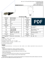 9wcob球泡灯规格书 Klm Qp Cob09