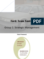 Group 1 - Ford Team Taurus