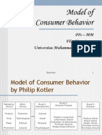 Model of Consumer Behavior1
