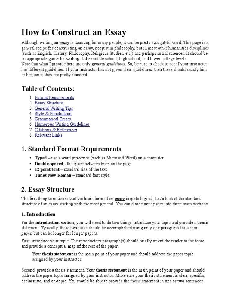 Essay introduction types and examples picture