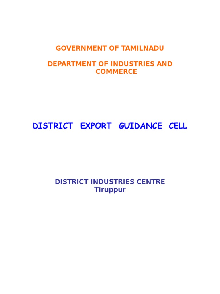 Export Guidance | Download Free PDF | Industries | Trade - Export License Guidance Document