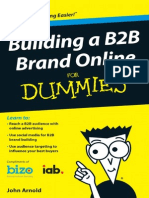 Building a B2B  Brand online  for Dummies