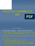 L (1) .P. Hemostaza Si Fibrinoliza (III)
