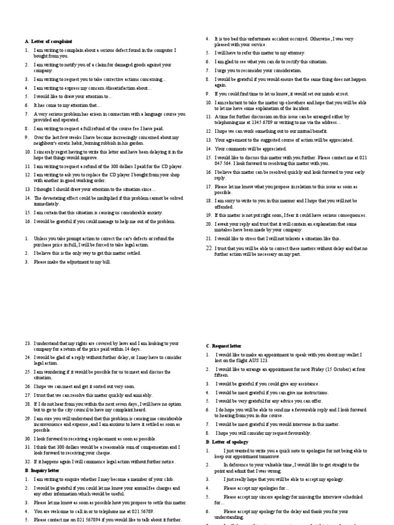 Mat Clark - Writing Letter | PDF | Business