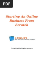 Starting An Online Business From Scratch