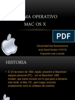 SISTEMA OPERATIVO Apple