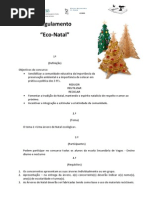 Concurso Arvore Natal
