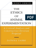 The Ethics of Animal