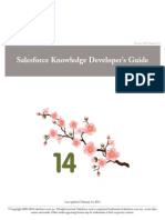 Salesforce Knowledge Dev Guide