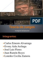 Teoría de Juegos