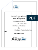 Vehicle Tracking System & Fleet Management Purchase Proposal For Mr.