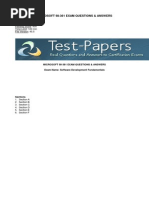 Microsoft.test Papers.98 361.v2014!06!10.by.jesus