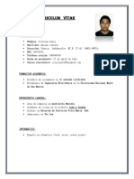 Curriculum Vitae