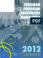 Pedoman PKM 2012