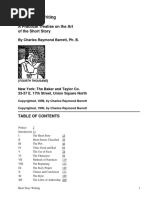 Download Short Story WritingA Practical Treatise on the Art of The Short Story by Barrett Charles Raymond by Gutenbergorg SN2351882 doc pdf