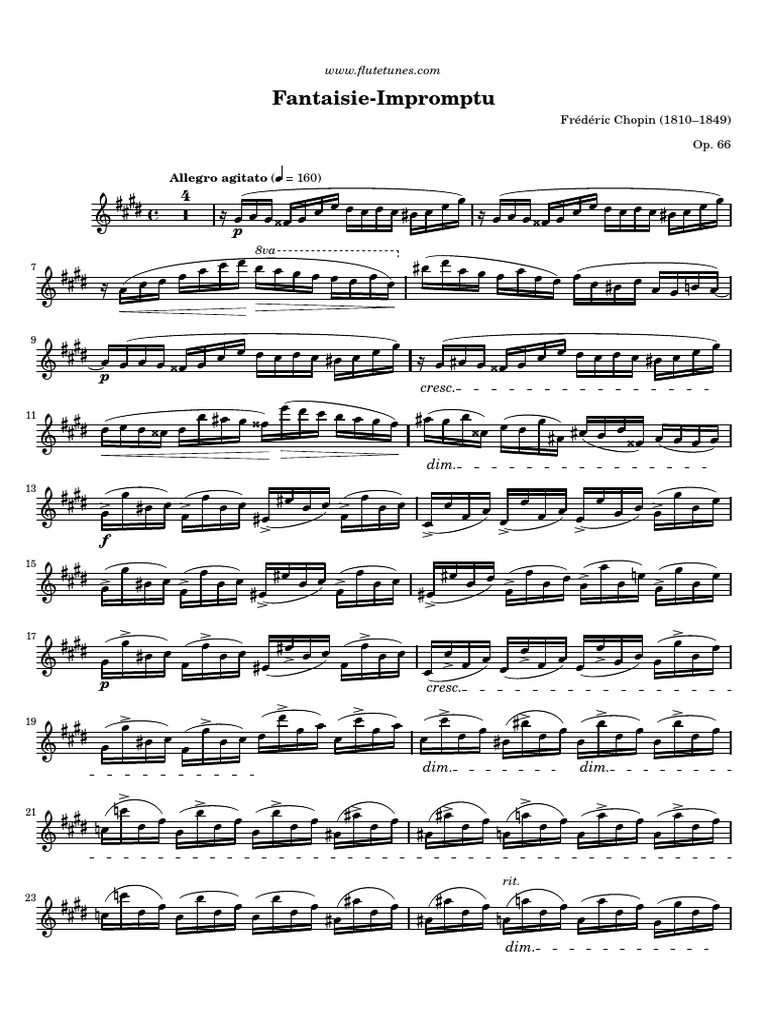 fantaisie impromptu chopin