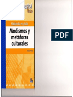 Modismos y Metáforas Culturales (Edinumen)