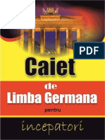 BONUS - Caiet de Limba Germ