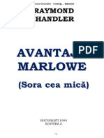 Raymond Chandler - Avantaj Marlowe