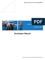 Developer Report