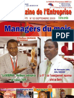 Magazine de l'entreprise du Bénin