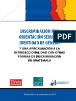 Informe CIDH LGBT Guatemala