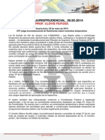 Coluna Jurisprudencial 30.05.2014 Clvis Feitosa