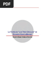 Teoría de los tres círculos de Eduardo García Máynez