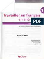 Travailler en Francais, en Entreprise A1 - A2