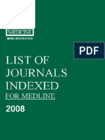 Pubmed Indexed Journals