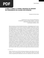 Severi, Carlo-A Idea a Serie e a Forma