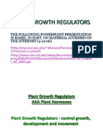 Plant Growth Regulators