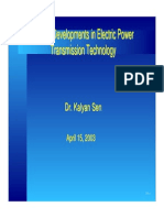 Recent Developments in Power Transmission