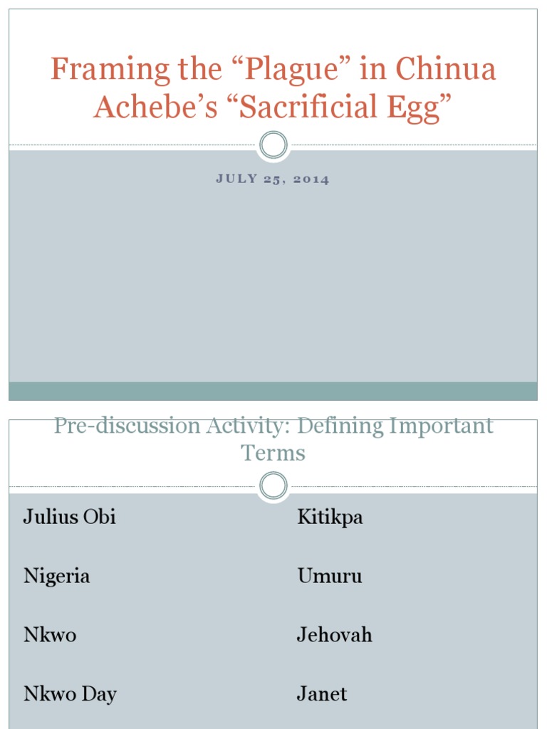 Lit13 The Sacrificial Egg PDF