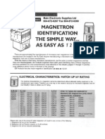 Magnetron Cross Reference