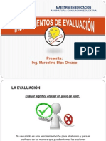 Exposicion Instrumentos de Evaluación
