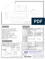 External Dimension: JHD12864E