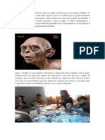 O Tema para A Criação Do Busto Feito em Argila Foi Baseado No Personagem Gollum