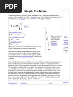 Download Simple Pendulum by sayakmitra10 SN235218284 doc pdf
