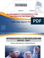 SEMANA 03 - 1 Introducicion Metodologia IBM BSP SA - BSP SI